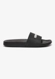 Superdry Premium Graphic Badslippers Heren Zwart/Ecru