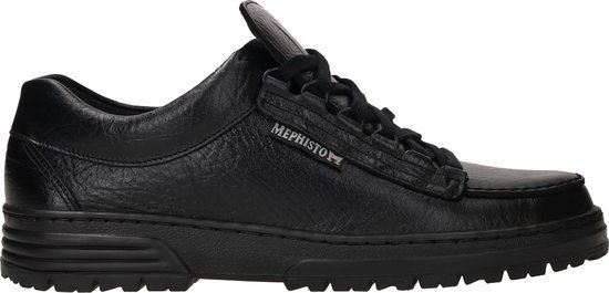 Mephisto Cruiser Heren Veterschoenen - Zwart - Maat 42