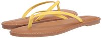 Amazon Essentials Dames Thong Sandaal, Helder Geel, 39 EU