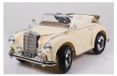 Mercedes Voiture Électrique pour Enfant - Modèle Rétro 300S - sous Licence - 12V 7Ah - Télécommande 2.4GHz, MP3, Siège en Cuir + Pneu