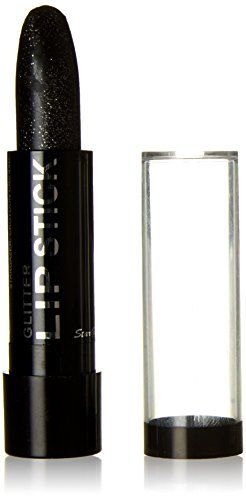 Stargazer Products Glitter lippenstift - Zwart - 5 g