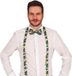 GUIRMA - Groene kerstbretels voor volwassenen