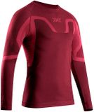 X-bionic X-ential Manches Longues Sous-vêtement Rouge M Homme