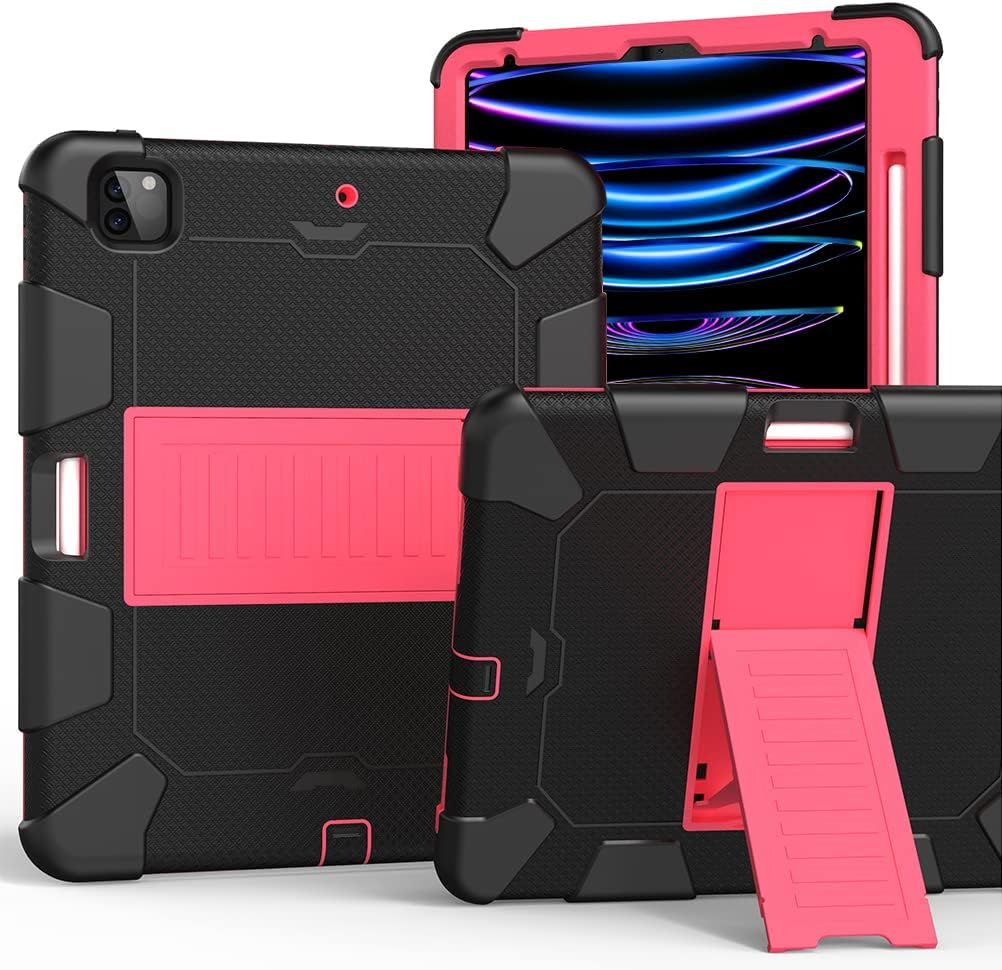 NONE Apple iPad Air 4/5/ Pro 11 Stand Case met Stylus Zwarte tabletbeschermhoes
