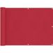 Maison Exclusive - Pare-vue de balcon 75 x 200 cm tissu Oxford rectangulaire rouge