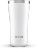 Zoku Hydration Drinkbeker - 3 in 1 - RVS - 591 ml - Wit