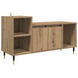 vidaXL meuble TV 100 x 35 x 55 cm chêne artisanal bois technique