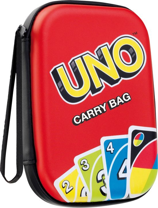 Klein 5901 UNO-draagtas|Praktische tas voor speelkaarten voor onderweg|Beschermt kaarten tegen vocht en stof|Afmetingen: 11 cm x 3,5 cm x 15,5 cm|Speelgoed voor kinderen van 3 jaar en ouder