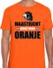 Bellatio Decorations Shoppartners Bv Oranje supporter t-shirt voor heren - Maastricht brult voor oranje - Nederland supporter - EK/ WK shirt / outfit M
