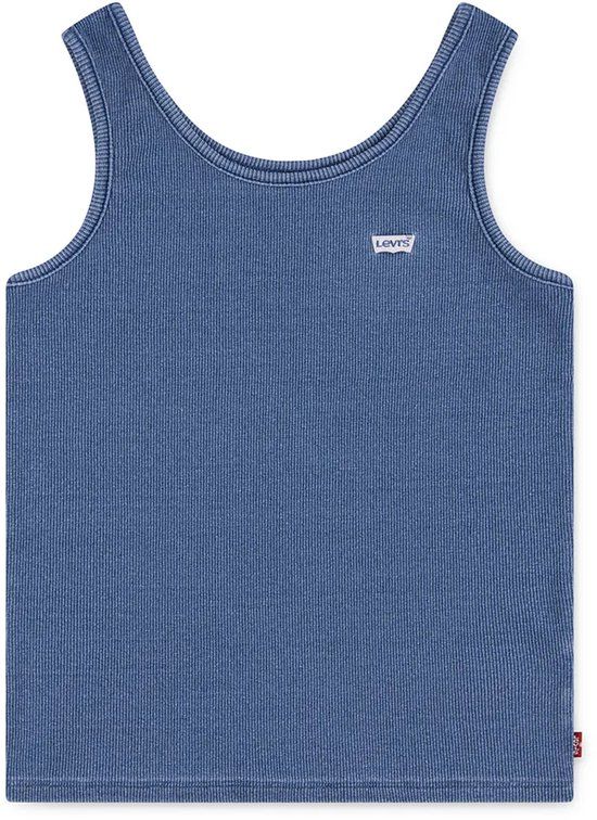 Levi's Kids Meet And Greet Mouwloos T-shirt Blauw