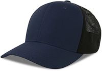 Atlantis Headwear Atlantis Trucker pet Nila marineblauw/zwart Polyester Unisex One size
