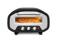 HOMCOM Four à pizza électrique d'intérieur 2200 W jusqu'à 430°C noir