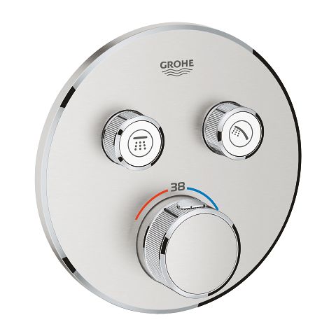 GROHE Grohtherm SmartControl Thermostatische Douchekraan - Inbouw - RVS (supersteel) - 29119DC0