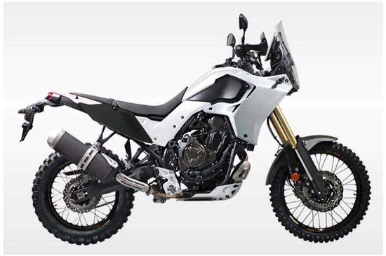 Racetech Rtech T7 Revolution Yamaha Tenere 700 19-24 Side Zijpanelen Zwart
