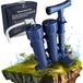 Filtre à eau extérieur Purificateur d'eau - Pompe manuelle - Ultrafiltration - Format A4 - Pour le camping et les urgences