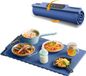 Shenzhen Haorui Industrial Technology Co., Ltd. Plaque chauffante électrique, 240 W, chauffe-plats pliable avec contrôle réglable de la température, minuterie, nano-silicone et sécurité enfant, pour garder au chaud ou décongeler, gris foncé