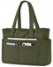 Omgoods - Grand sac en velours côtelé avec 13 compartiments et compartiment pour ordinateur portable