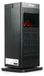 Chauffage électrique avec effet flamme 3D, 900-1500 watts, noir