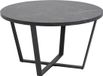 Bendt Ronde Salontafel 'Per' Zwart Marmerlook, Ø77cm