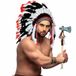 Boland Indianen Verkleed Accessoires Set - Veren Tooi en Tomahawk Bijl