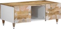 vidaXL Salontafel 100x54x40 cm massief mangohout