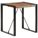 VidaXL Table de salle à manger 70x70x75 cm bois recyclé massif