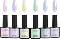 Moods Gellac Set de 6 pièces - Kit de démarrage de gel - Vernis à ongles en gel - 8 ml - Mood Shifters