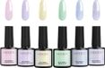 Moods Gellac Set de 6 pièces - Kit de démarrage de gel - Vernis à ongles en gel - 8 ml - Mood Shifters