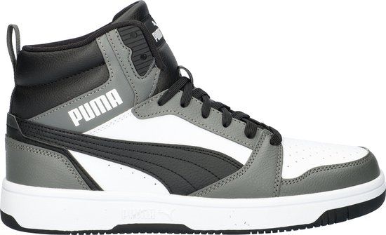 PUMA Rebound v6 Unisex Sneakers - Wit/Zwart - Maat 41