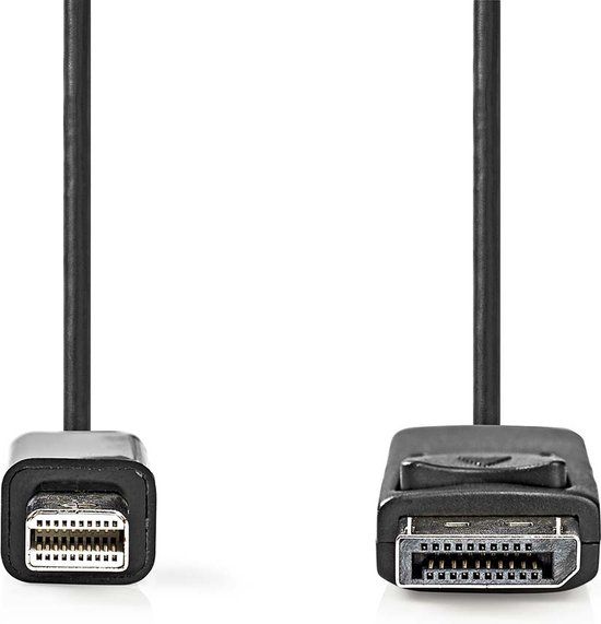 Nedis Mini DisplayPort-Kabel - DisplayPort 1.2 - 2.00 m - Zwart