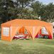 Maison Exclusive - Tente de réception pop-up, 575 x 288 x 245 cm, orange
