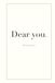 Dear You: For My Mom: A Memory Book to Fill In for Your Mom | A Keepsake of Memories, Gratitude, and Love