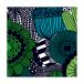 Marimekko Serviette Siirtolapuutarha 33x33 cm Lot de 20 Bleu-Vert