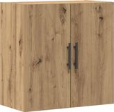 vidaXL Wandkast 60 x 31,5 x 60 cm Bewerkt hout Artisan Eiken