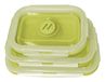 Muitomas Lunchboxset Groen Kunststof, Silicone 3 stuk(s)
