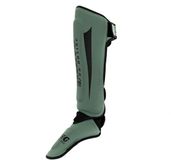 King Pro Boxing Scheenbeschermers KPB SG REVO 5 Kaki Groen Zwart - L