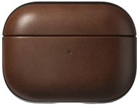 Nomad Airpods hoesje voor Airpods Pro 2 Modern Leer, Bruin