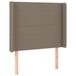 VidaXL Hoofdeind & Voeteind Taupe