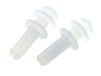 Spokey Bouchons d'oreilles en silicone Transparent 2 pièces