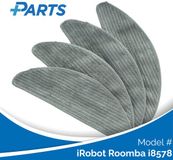 iRobot Roomba i8578 Lingettes (4 Pièces, Plus.Parts® alternative à 4822643)
