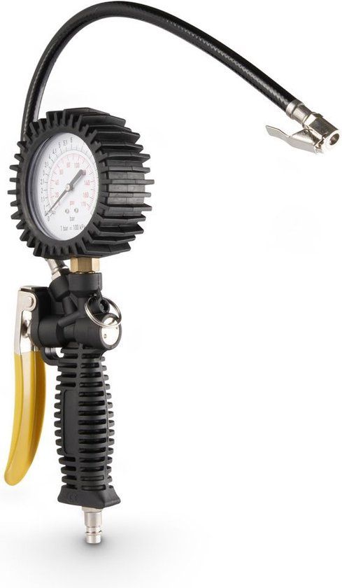 Powerplus POWAIR0102 Pneumatisch bandenvulpistool - 8 bar - Incl. manometer