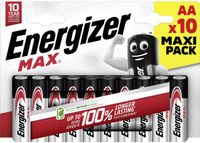 Energizer Max AA – 10 stuks