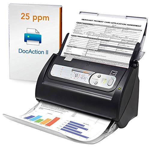 Plustek Smartoffice PS186 - Desktop documentenscanner - Dubbelzijdig scannen - DIN-A4 - 600dpi - Windows