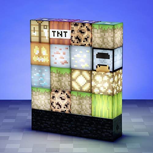 Paladone Minecraft bouwstenen USB-lamp blok building - sfeerlamp