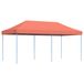 Syfax Partytent Partytent inklapbaar pop-up 580x292x315 cm terracotta