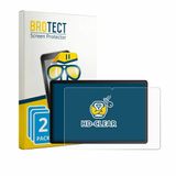 BROTECT Screenprotector voor Whitedeer WHTG1301 10.1" - Folie Beschermfolie transparant 2 Stuks