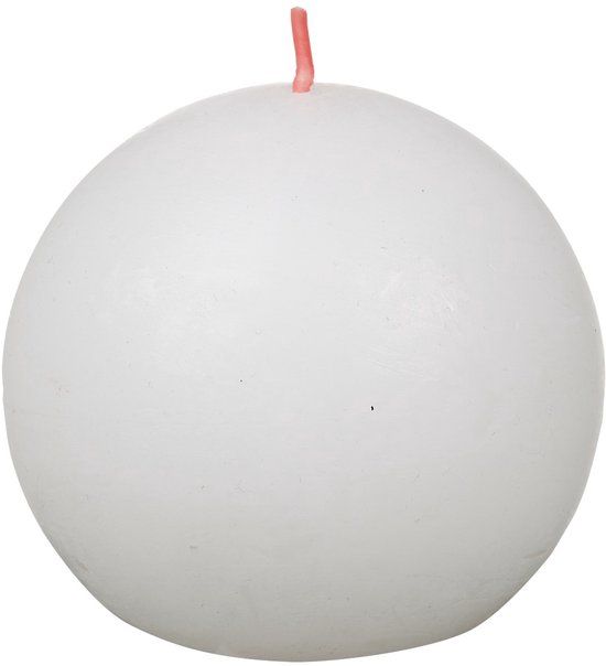 Bolsius Rustiek Bolkaars - Ø76mm - Cloudy White