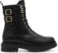 s.Oliver Dames Enkellaarsje 5-25258-45 091 Zwart Metallic