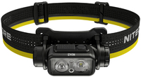 Nitecore NU43 Headlamp - Black/Yellow - 1400 Lumens - Rechargeable