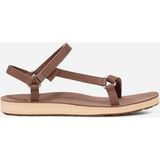 Teva W Original Universal Slim Lea Sandalen - Dames - Bruin - Maat 36